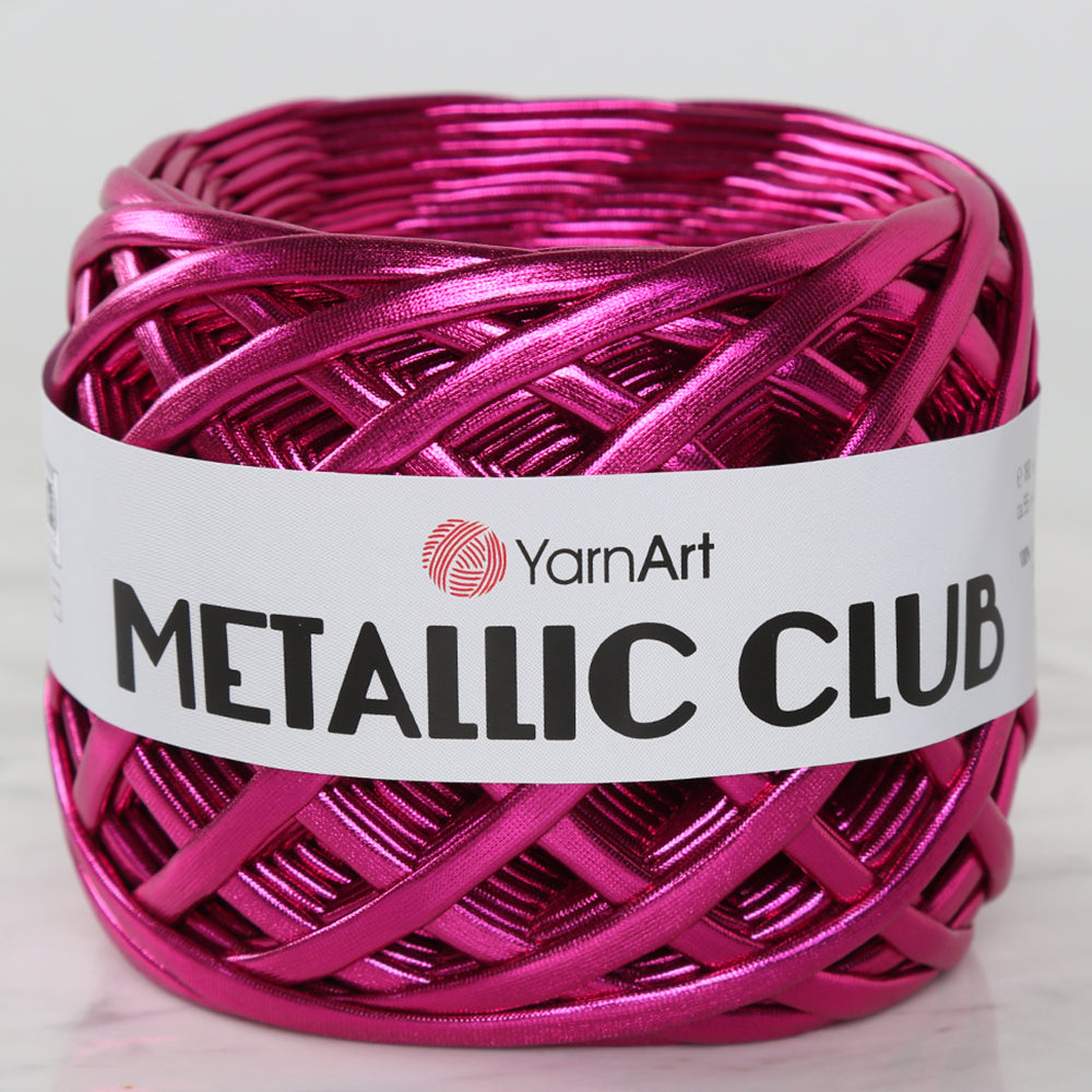 YARNART METALLIC CLUB Fuşya İp - 8111